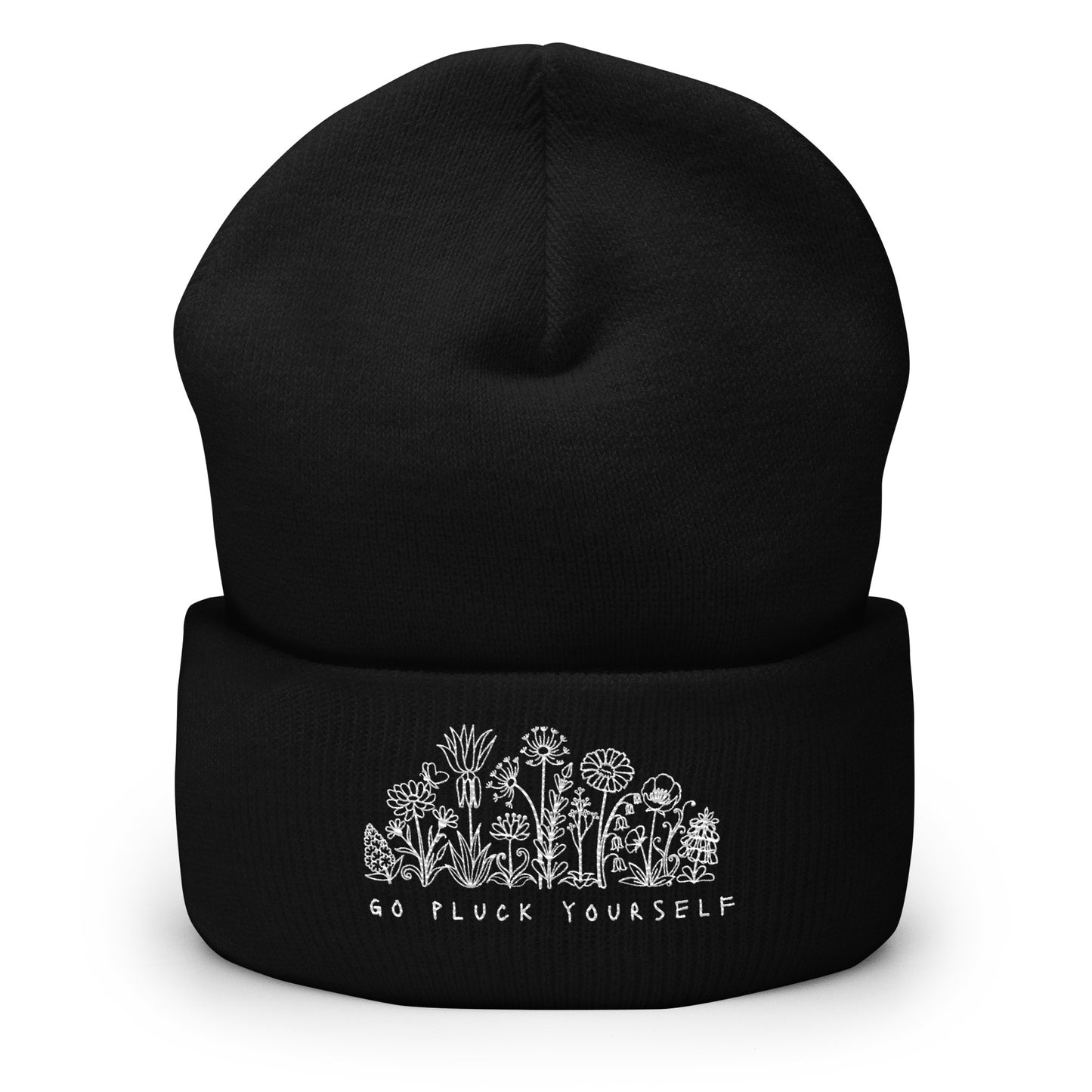 Go Pluck Yourself - Cuffed Beanie