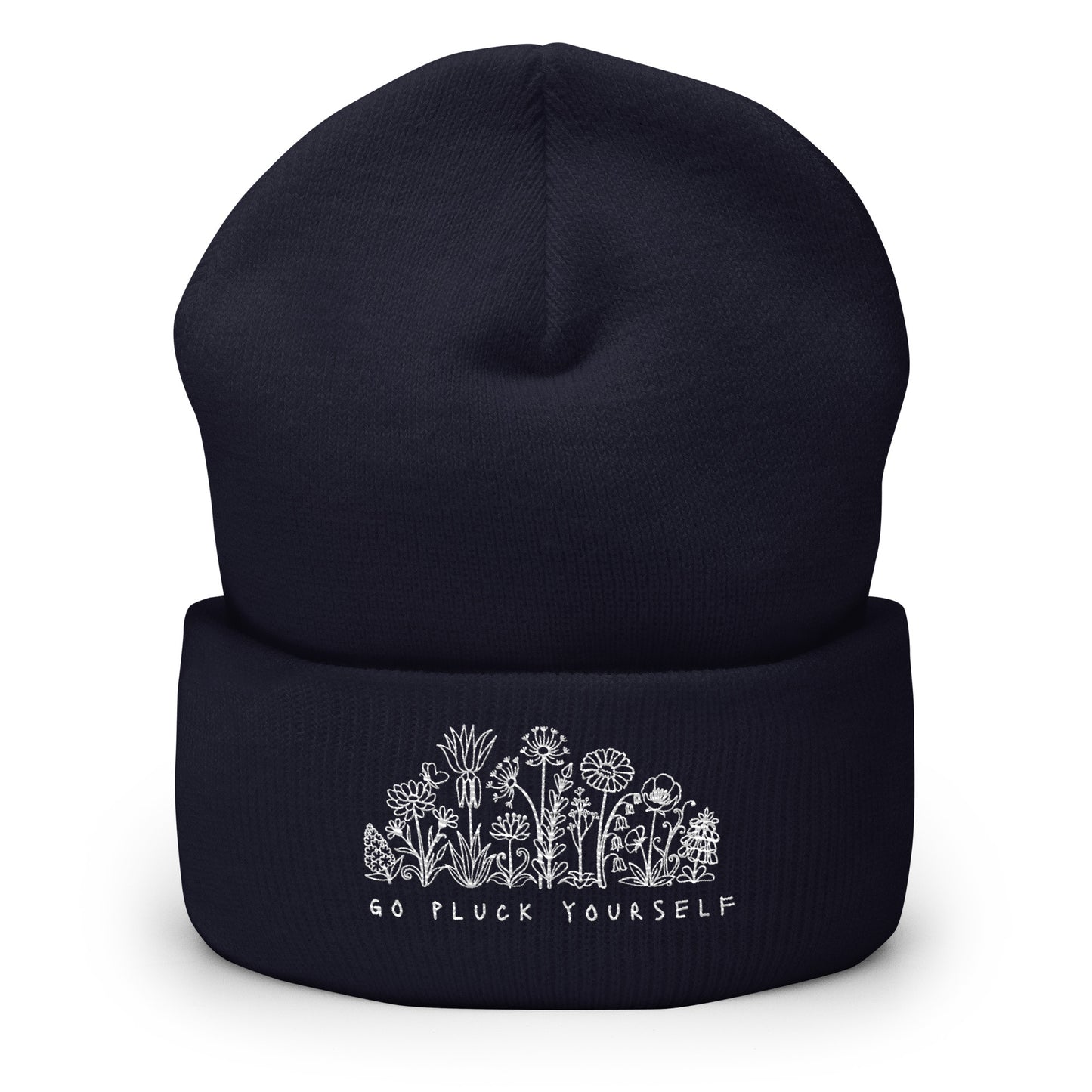 Go Pluck Yourself - Cuffed Beanie
