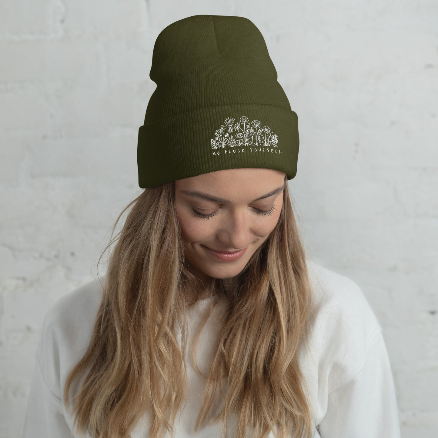 Go Pluck Yourself - Cuffed Beanie