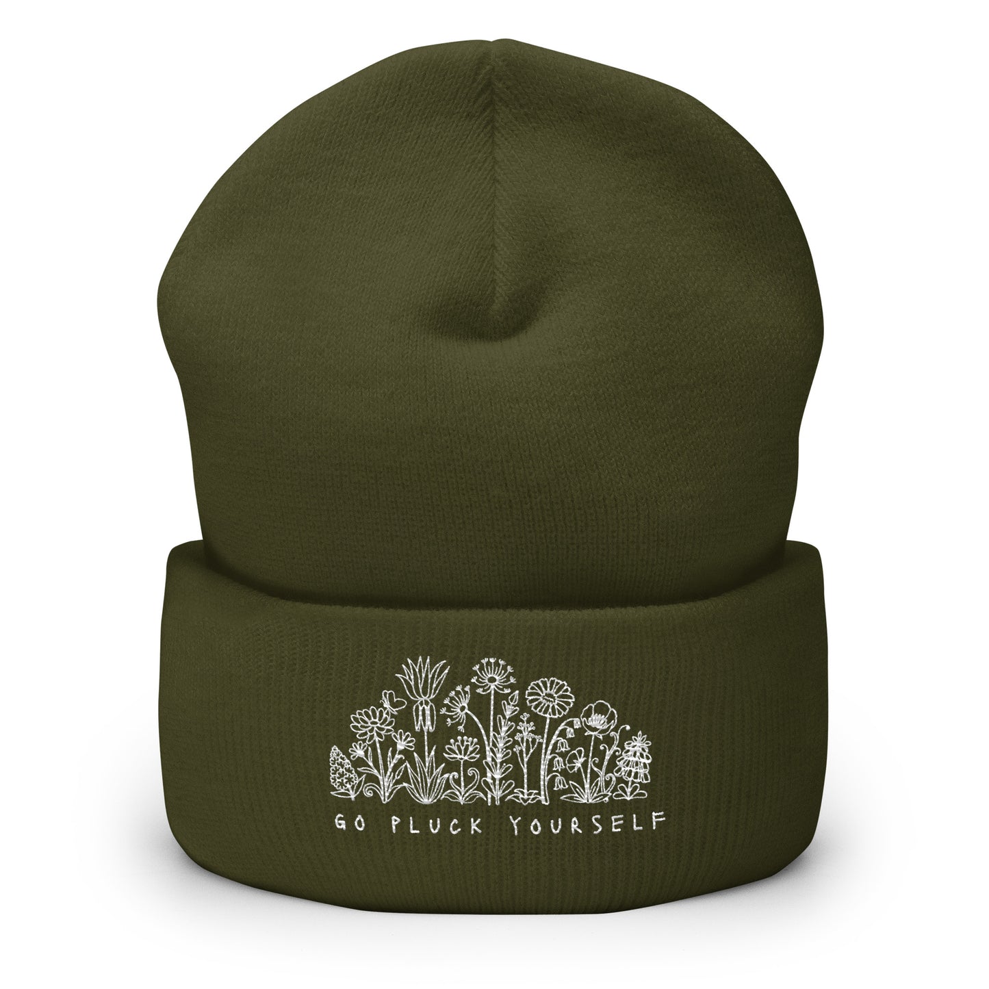 Go Pluck Yourself - Cuffed Beanie