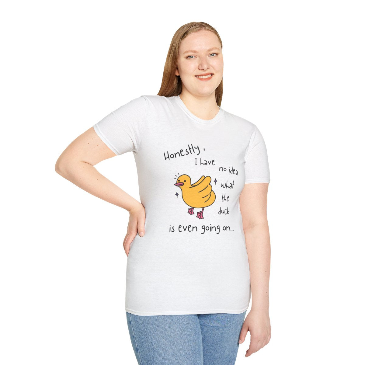 Honestly WTD Goofy - Unisex Softstyle T-Shirt