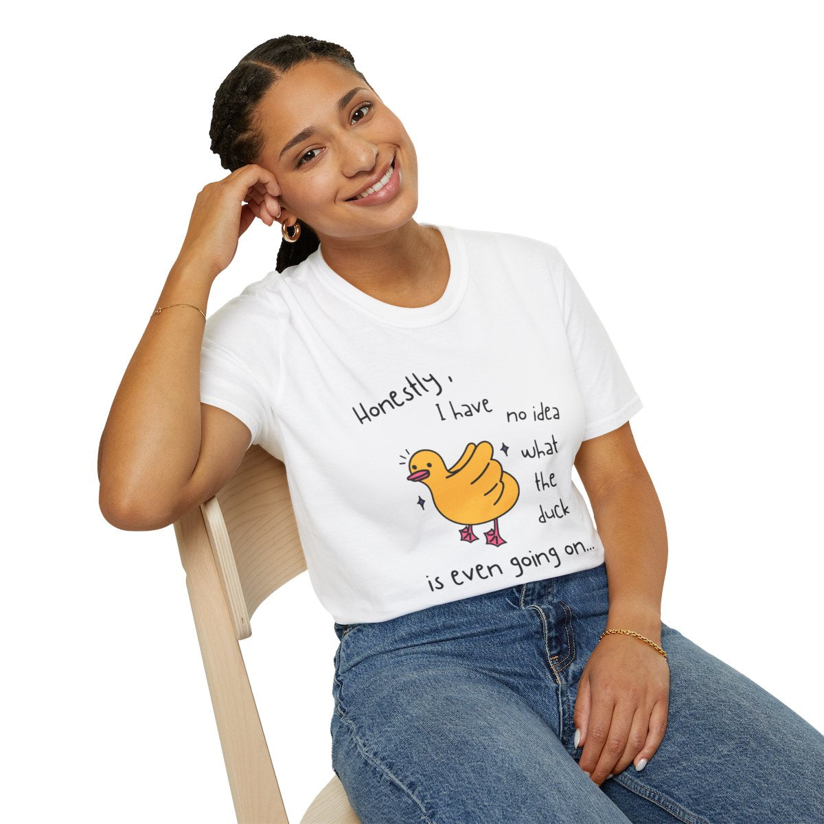 Honestly WTD Goofy - Unisex Softstyle T-Shirt