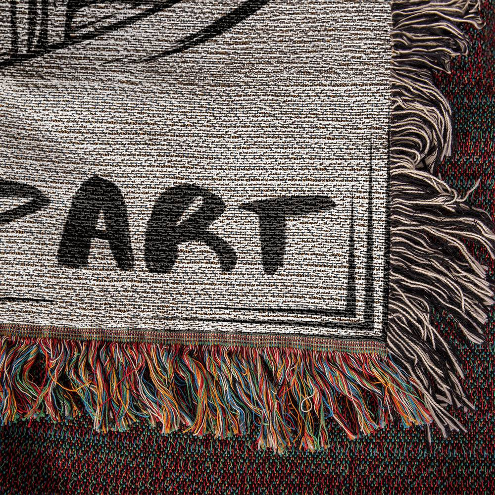 Foodie Lovers - Till Death Do Us Part Woven Blanket