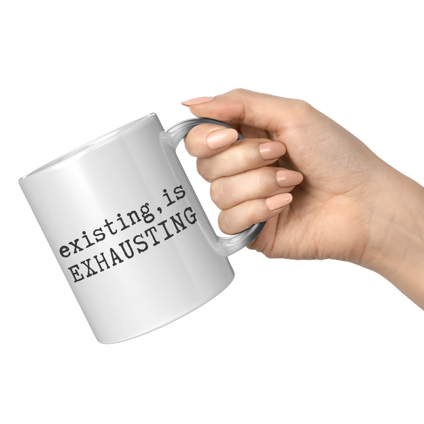 Existing is Exhausting - 11oz Magic Color Changing Mug