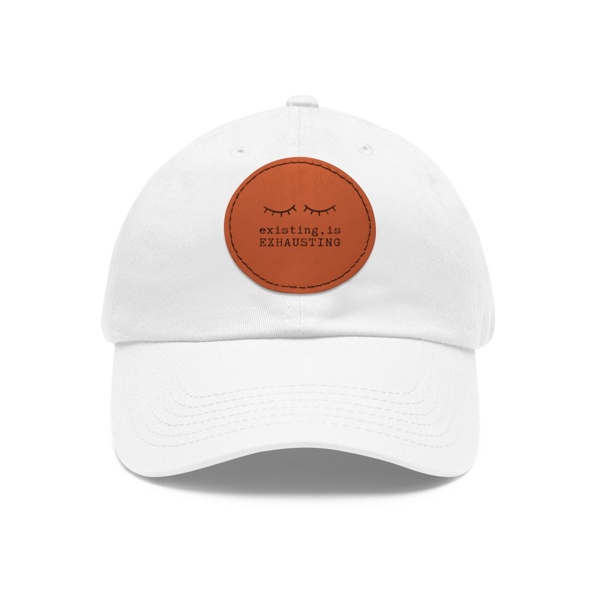 ALLNTRENDS Adult Flat Bill Hat | Mickey Hands Henny Embroidered Snapback, Adjustable, Unisex