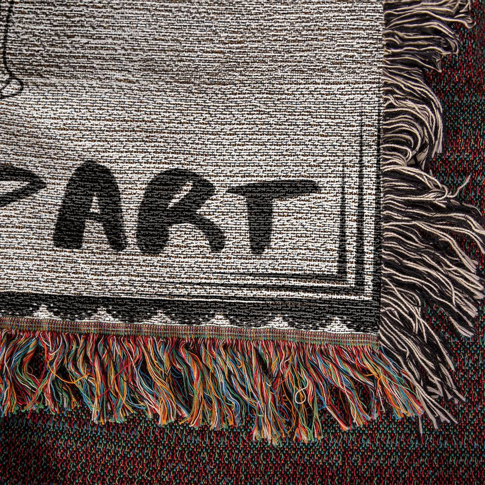 Dance Lovers - Till Death Do Us Part Woven Blanket