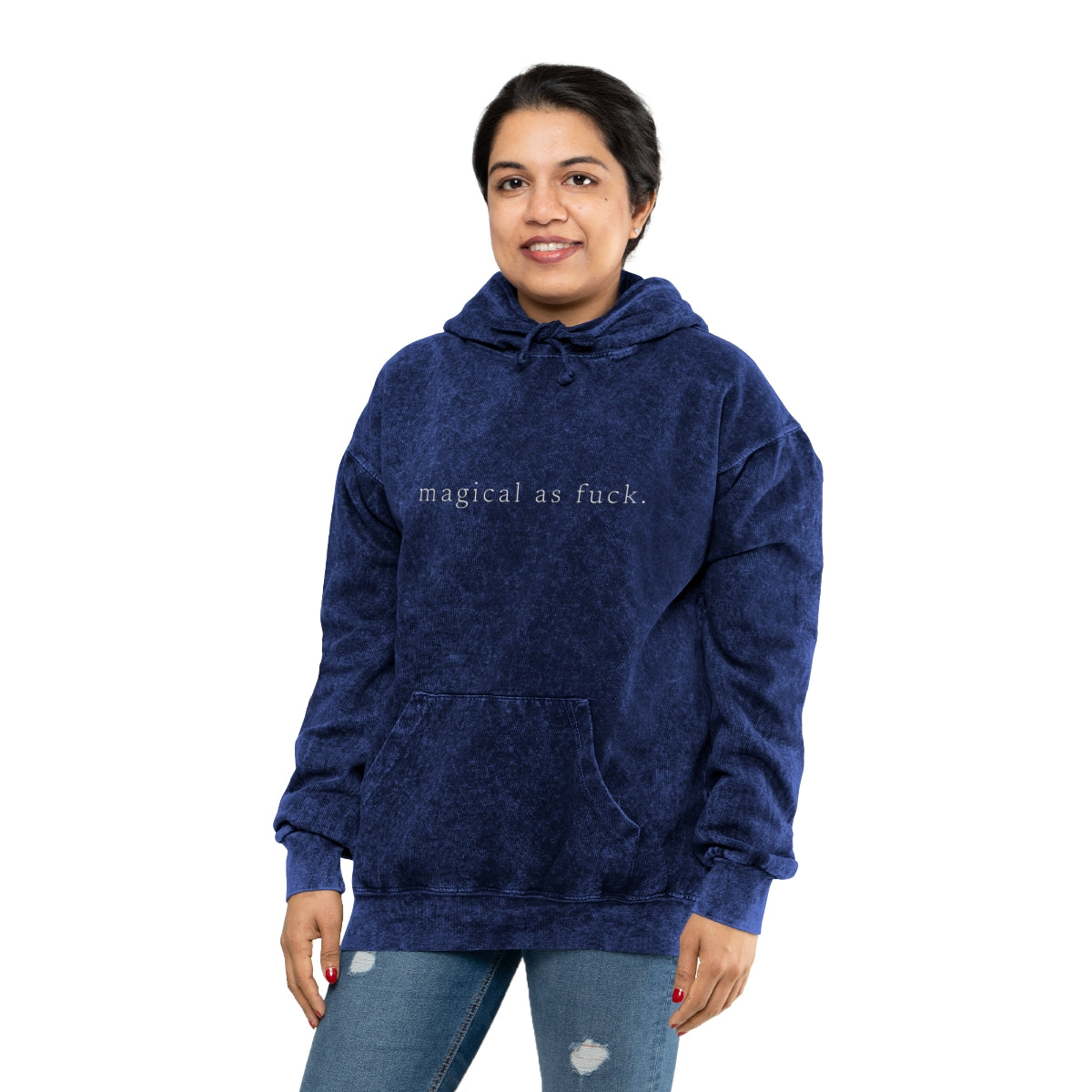 Magical AF - Unisex Mineral Wash Hoodie