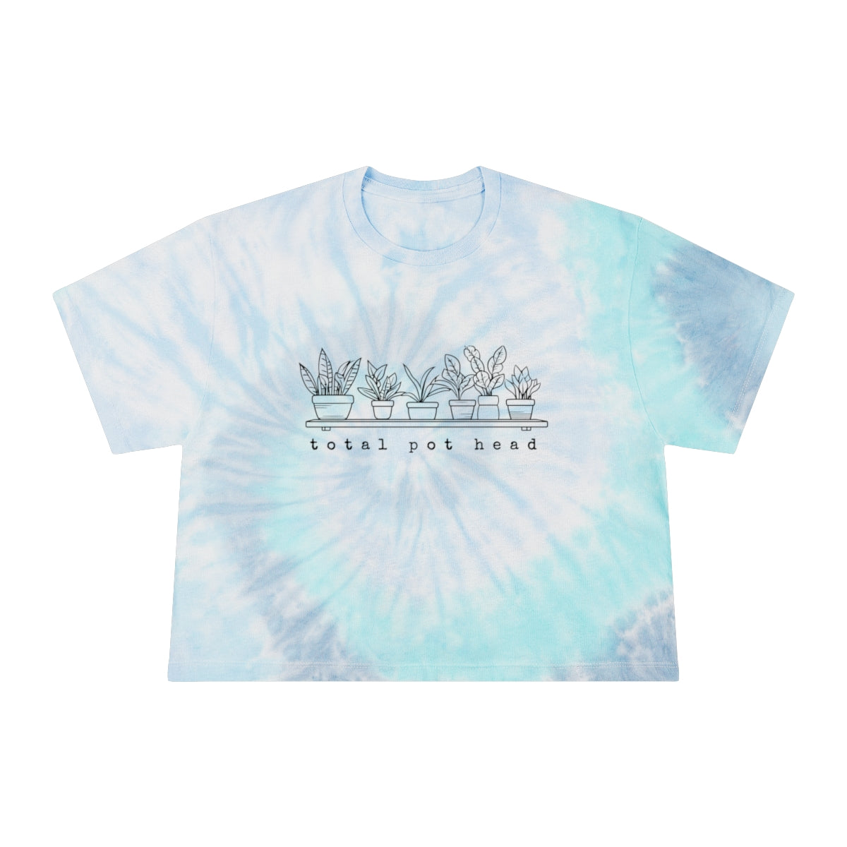 Sassy Saying's - Tie-Dye Crop Tee