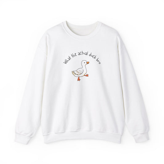 What the Duck - Unisex Heavy Blend™ Crewneck Sweatshirt