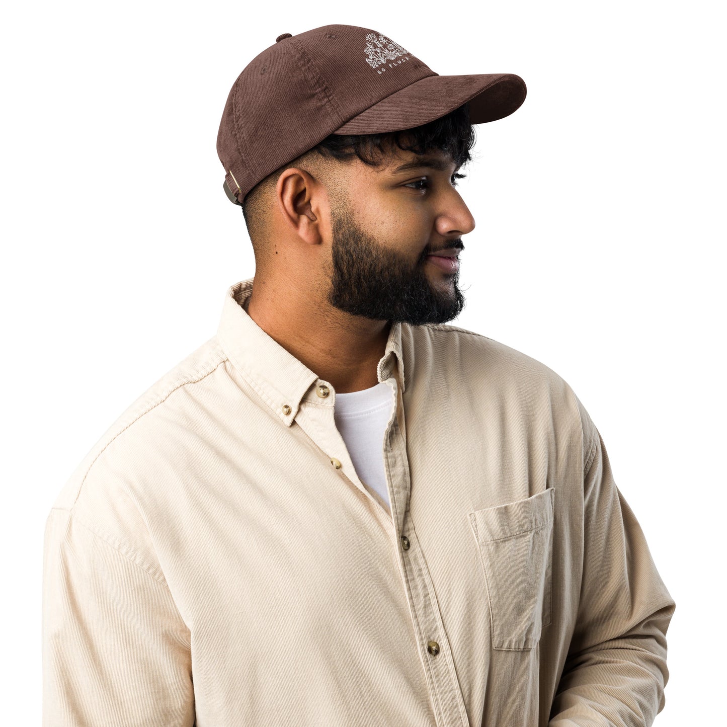 Go Pluck Yourself - Embroidered Corduroy Cap