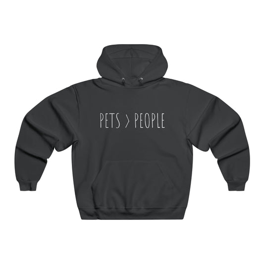 Pets Over People - Men's Hoodie