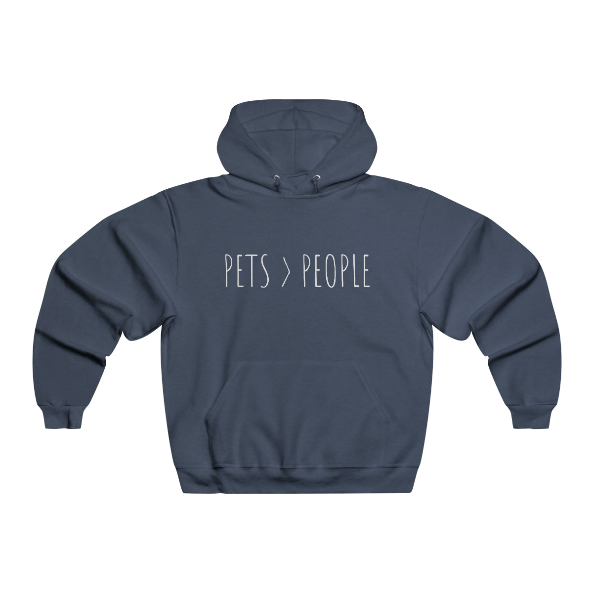 Pets Over People - Men's Hoodie