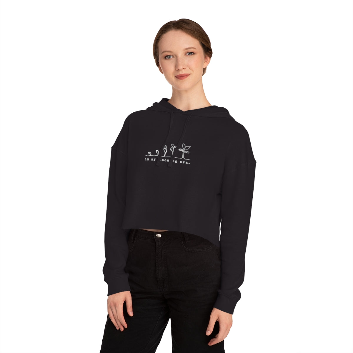 In My Blooming Era - Women’s Cropped Hoodie