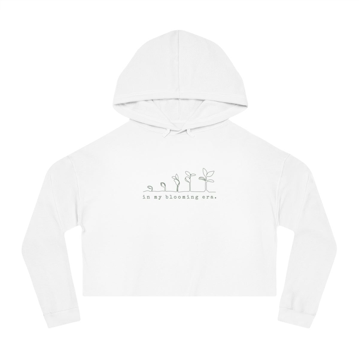 In My Blooming Era - Women’s Cropped Hoodie